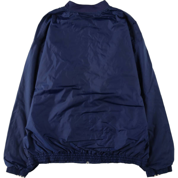 00'S Adidas nylon jacket, men's size L Nylon navy blue type Vintage Second Hand