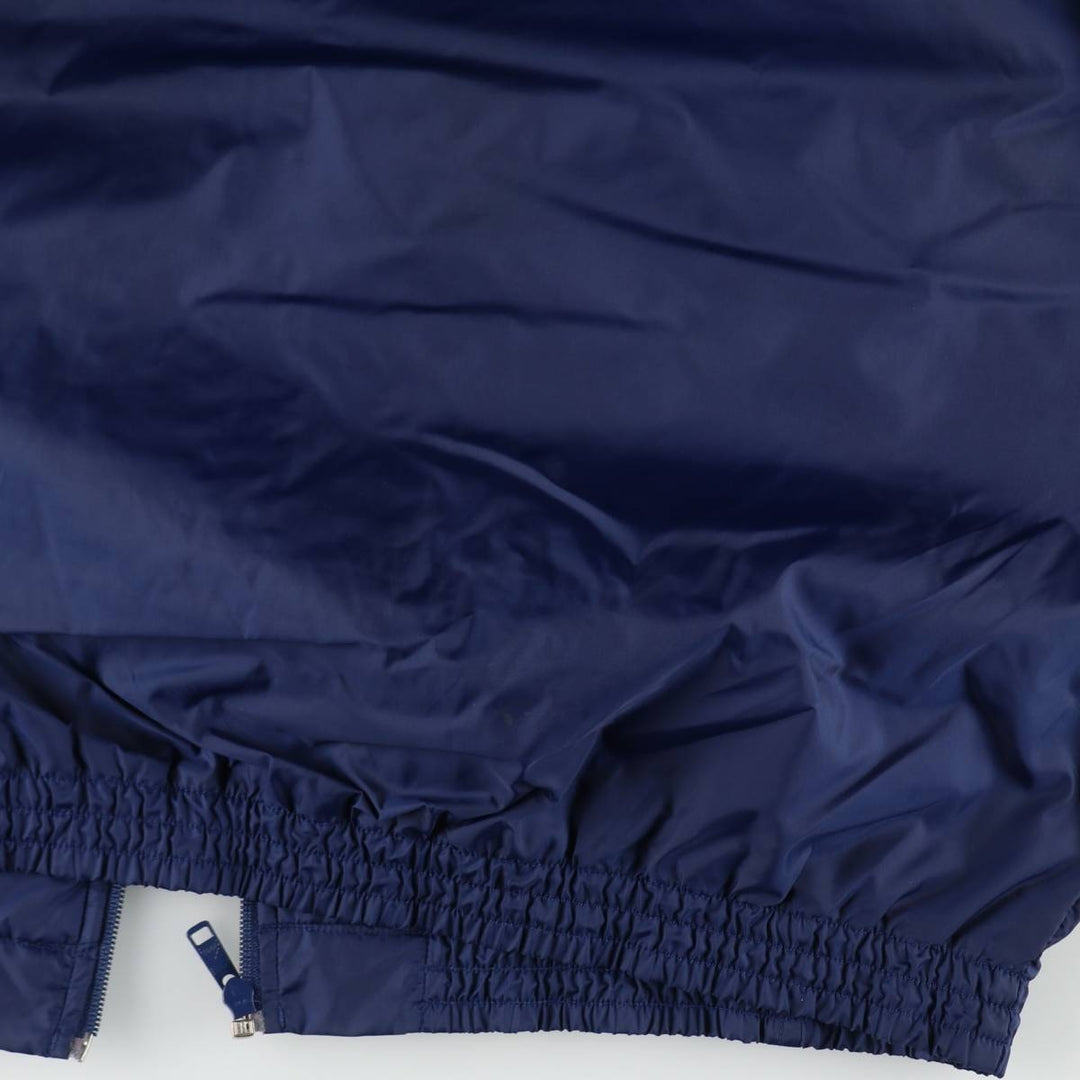 00'S Adidas nylon jacket, men's size L Nylon navy blue type Vintage Second Hand