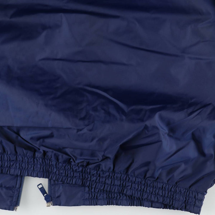 00'S Adidas nylon jacket, men's size L Nylon navy blue type Vintage Second Hand
