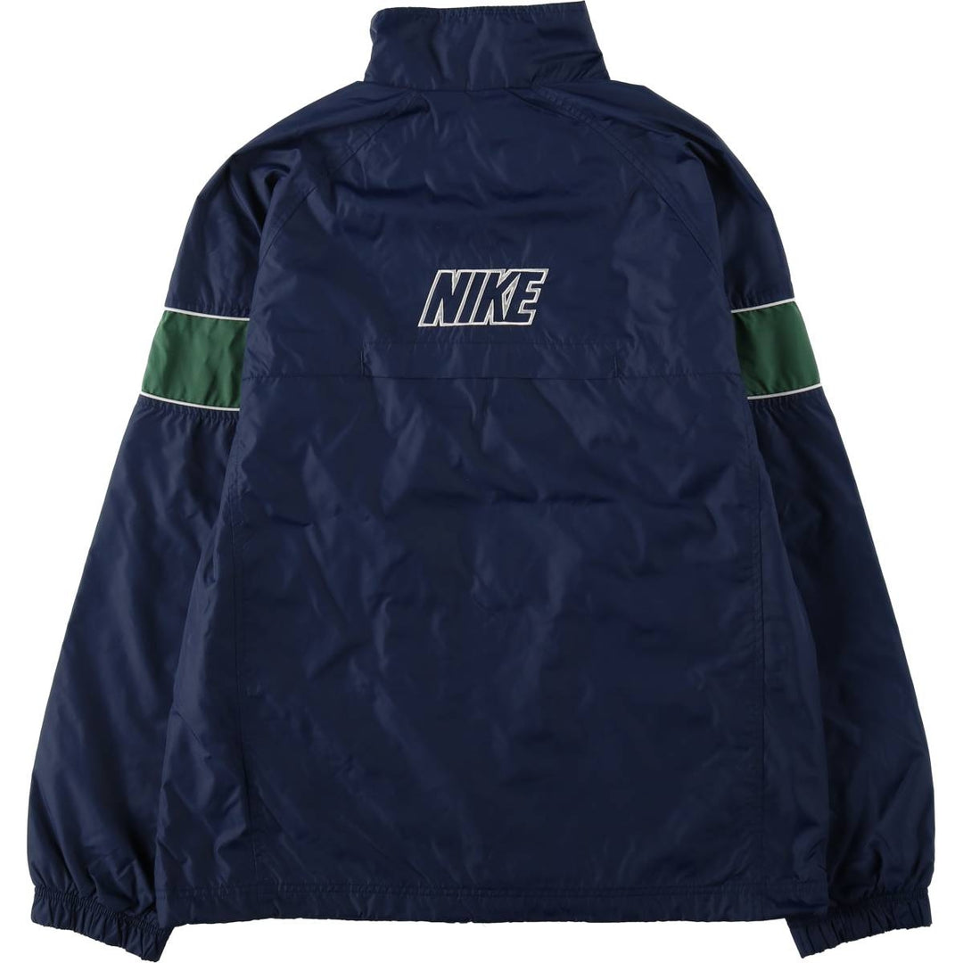 2000'S Nike NIKE Back Logo Nylon Jacket, Men's Size M (approx.) Nylon navy blue type Vintage Second Hand