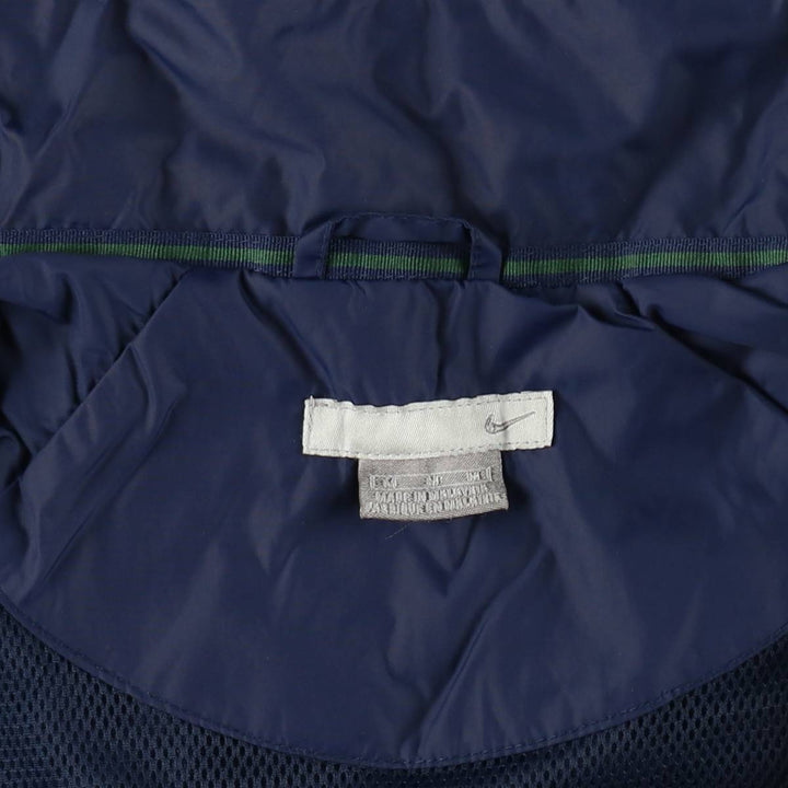 2000'S Nike NIKE Back Logo Nylon Jacket, Men's Size M (approx.) Nylon navy blue type Vintage Second Hand