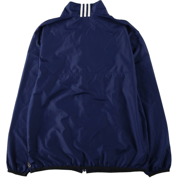 00'S adidas windbreaker men's XL size polyester navy blue type Vintage Second Hand