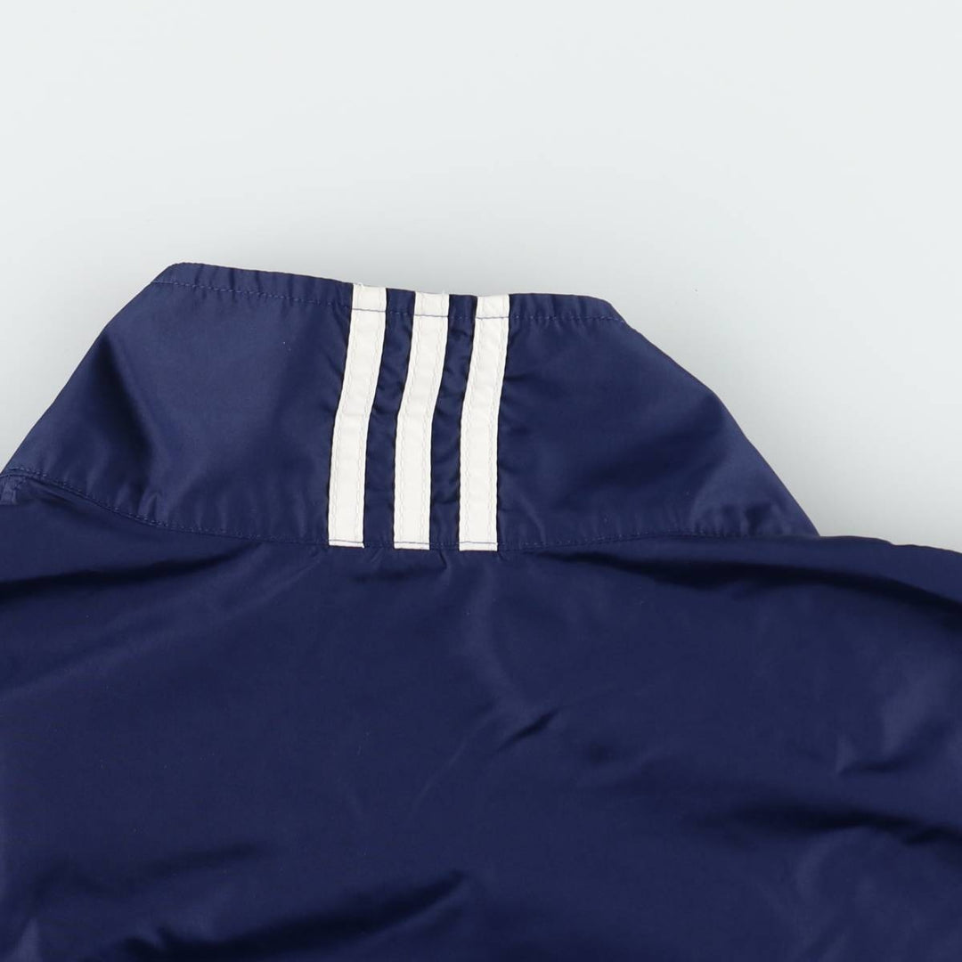 00'S adidas windbreaker men's XL size polyester navy blue type Vintage Second Hand