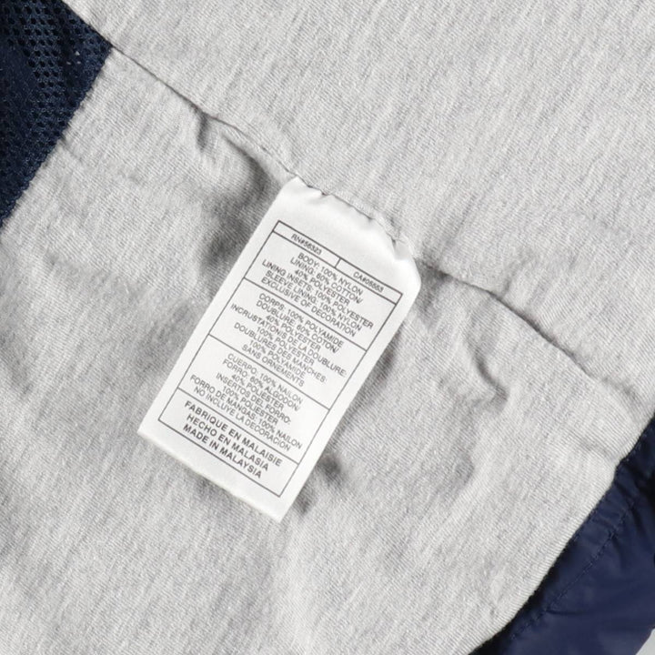 2000'S Nike NIKE Back Logo Nylon Jacket, Men's Size XL Nylon navy blue type Vintage Second Hand