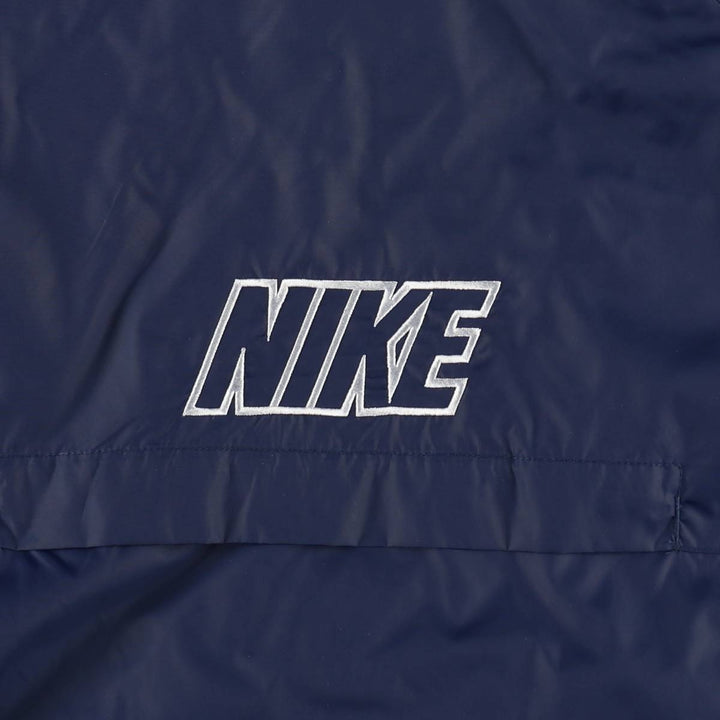 2000'S Nike NIKE Back Logo Nylon Jacket, Men's Size XL Nylon navy blue type Vintage Second Hand
