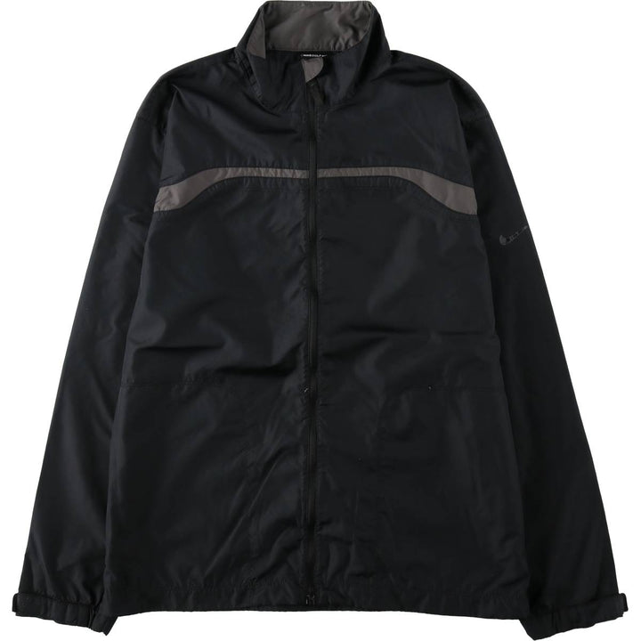 Nike Golf Ripstop Windbreaker, Men's Size M (approx.) polyester black type Vintage Second Hand
