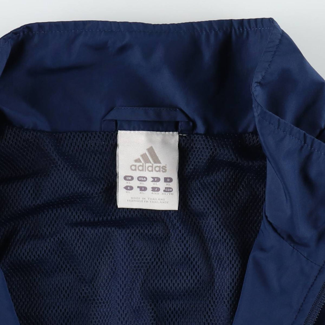 2000'S Adidas CLIMAPROOF Windbreaker, Men's Size XL (approx.) polyester navy blue type Vintage Second Hand