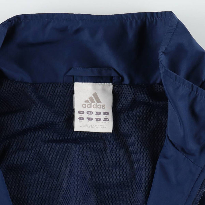 2000'S Adidas CLIMAPROOF Windbreaker, Men's Size XL (approx.) polyester navy blue type Vintage Second Hand