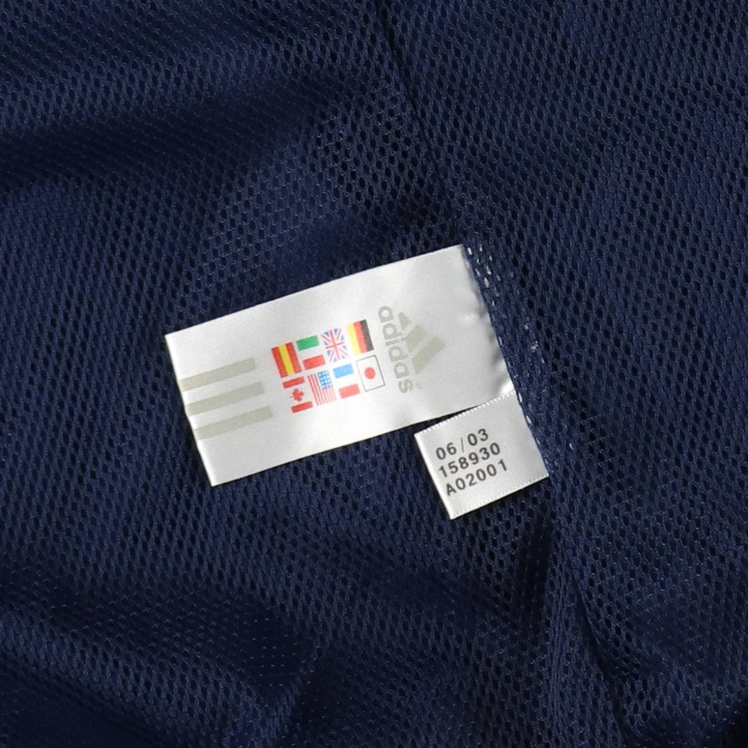 2000'S Adidas CLIMAPROOF Windbreaker, Men's Size XL (approx.) polyester navy blue type Vintage Second Hand