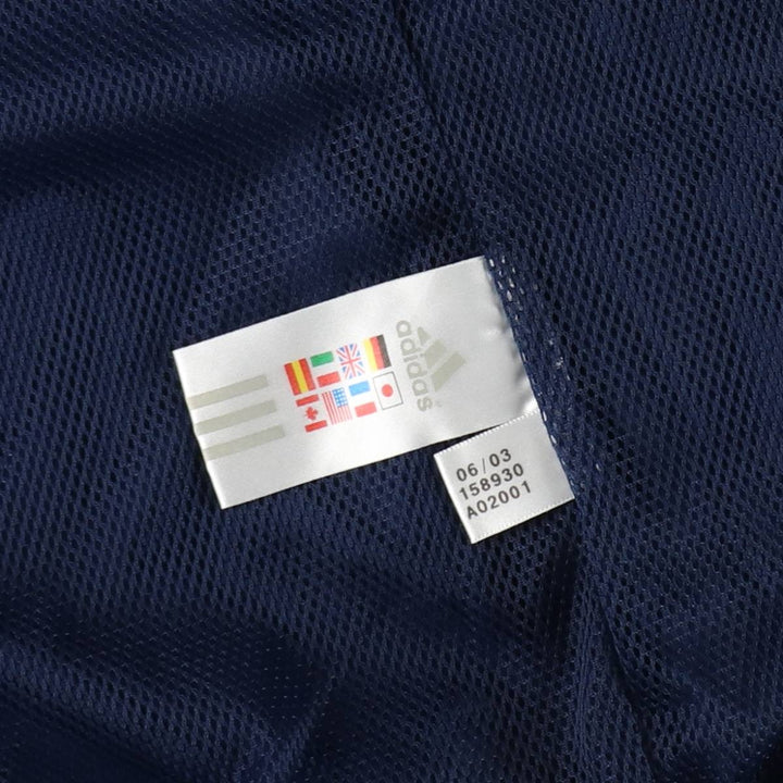 2000'S Adidas CLIMAPROOF Windbreaker, Men's Size XL (approx.) polyester navy blue type Vintage Second Hand