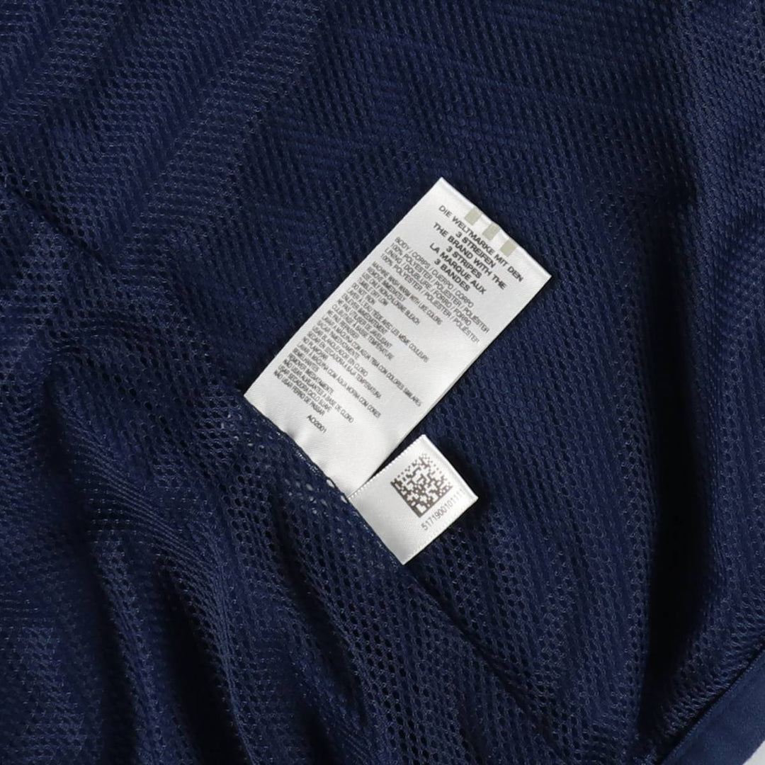 2000'S Adidas CLIMAPROOF Windbreaker, Men's Size XL (approx.) polyester navy blue type Vintage Second Hand