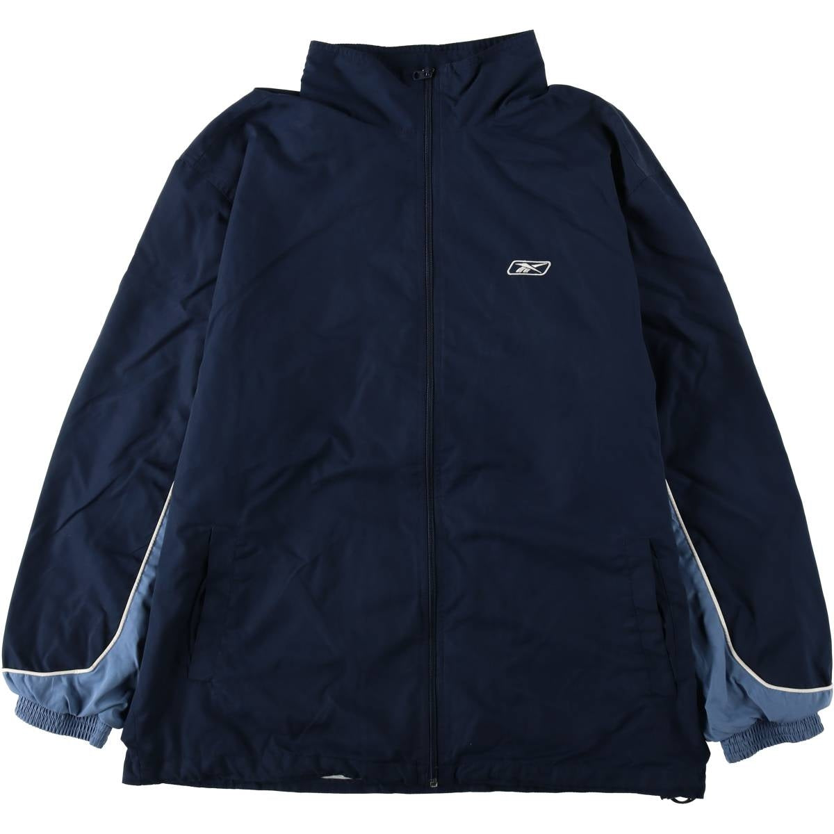 リーボック Reebok ウインドブレーカー メンズXL相当 polyester navy