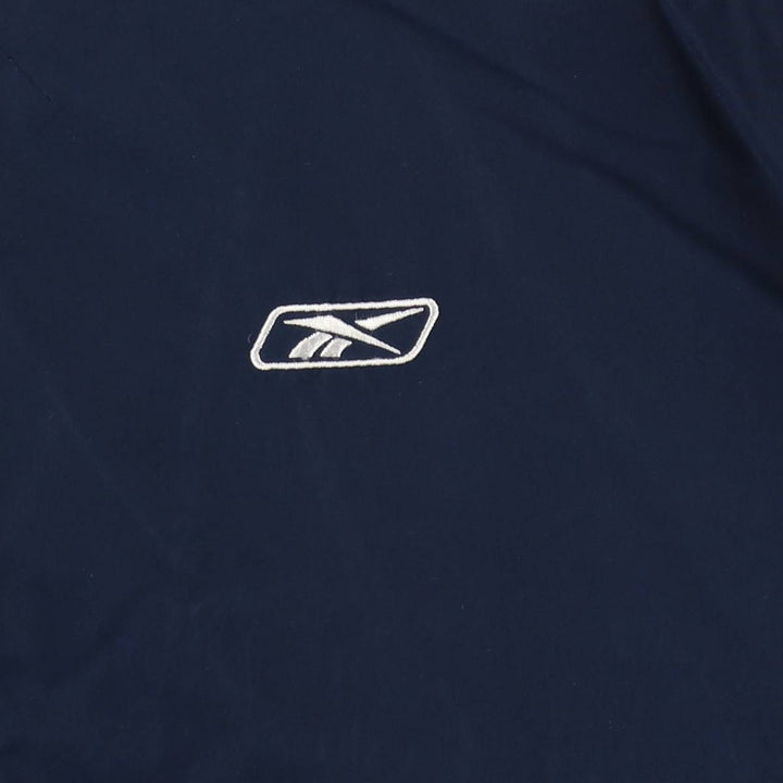 Reebok Windbreaker Men's XL polyester navy blue type Vintage Second Hand