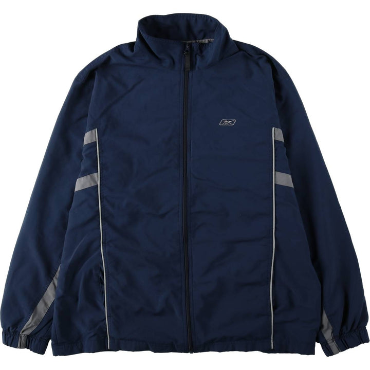 Reebok Windbreaker Men's XL polyester navy blue type Vintage Second Hand