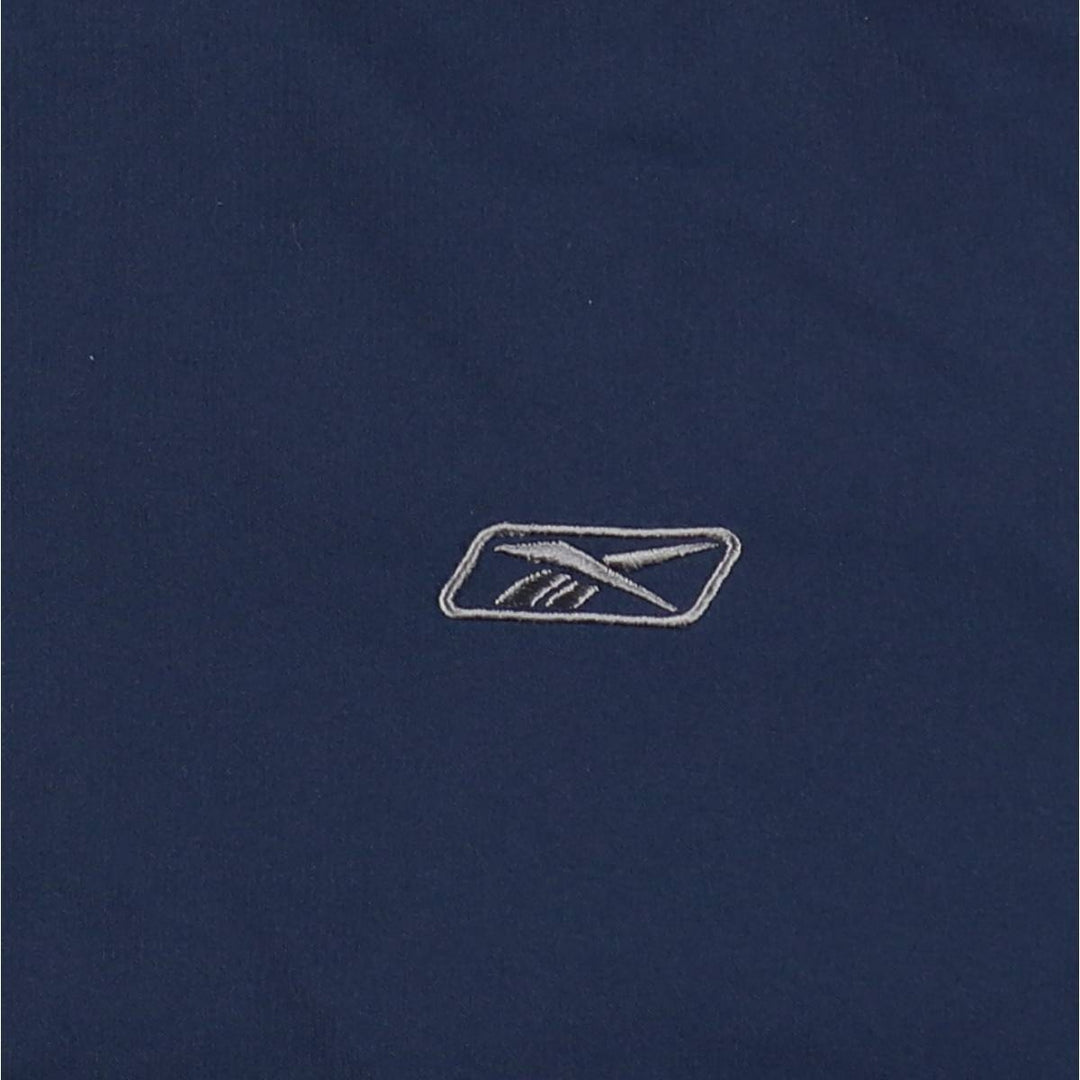 Reebok Windbreaker Men's XL polyester navy blue type Vintage Second Hand