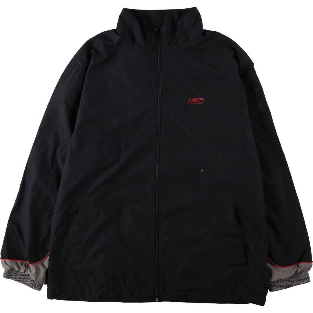 Reebok Windbreaker Men's XL polyester black type Vintage Second Hand