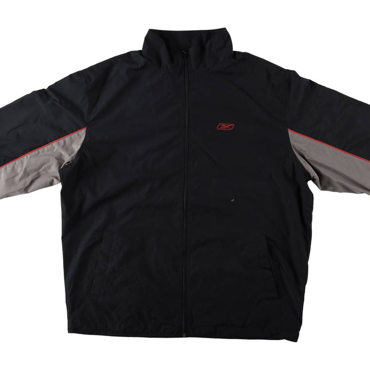 Reebok Windbreaker Men's XL polyester black type Vintage Second Hand