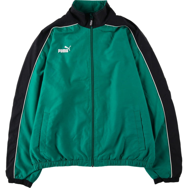 Puma windbreaker, men's size XL (equivalent) unclear green type Vintage Second Hand