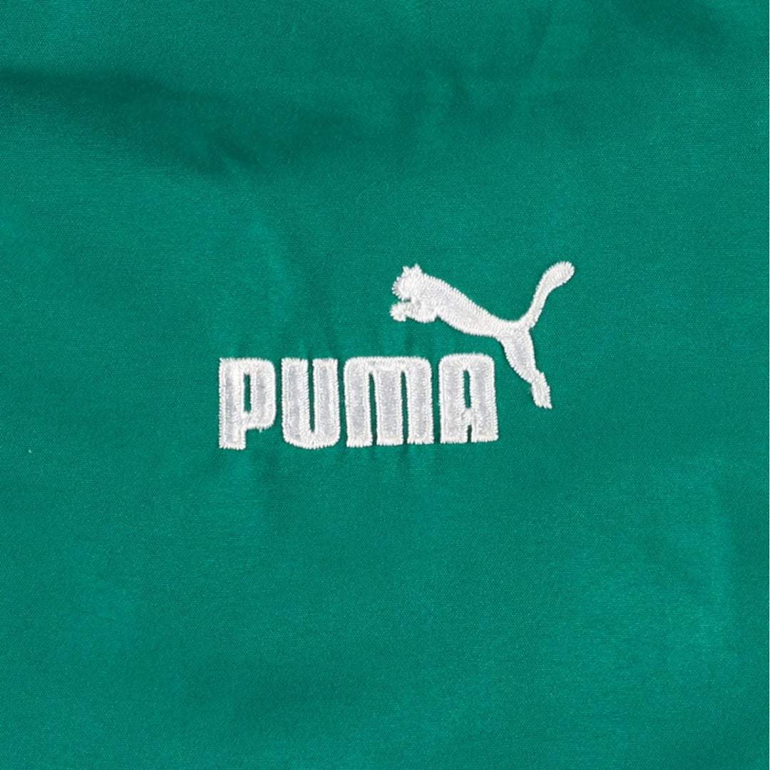 Puma windbreaker, men's size XL (equivalent) unclear green type Vintage Second Hand