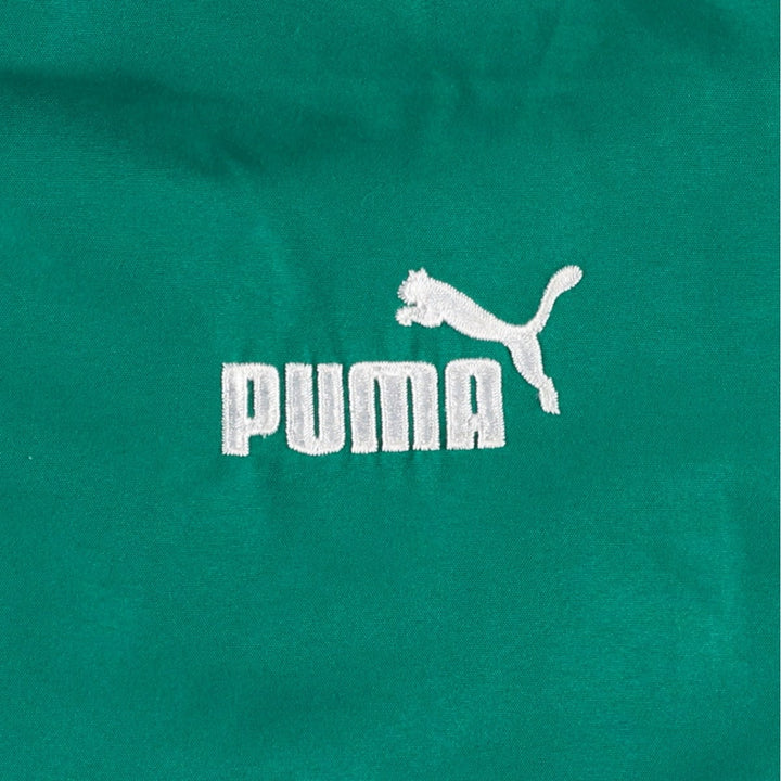 Puma windbreaker, men's size XL (equivalent) unclear green type Vintage Second Hand