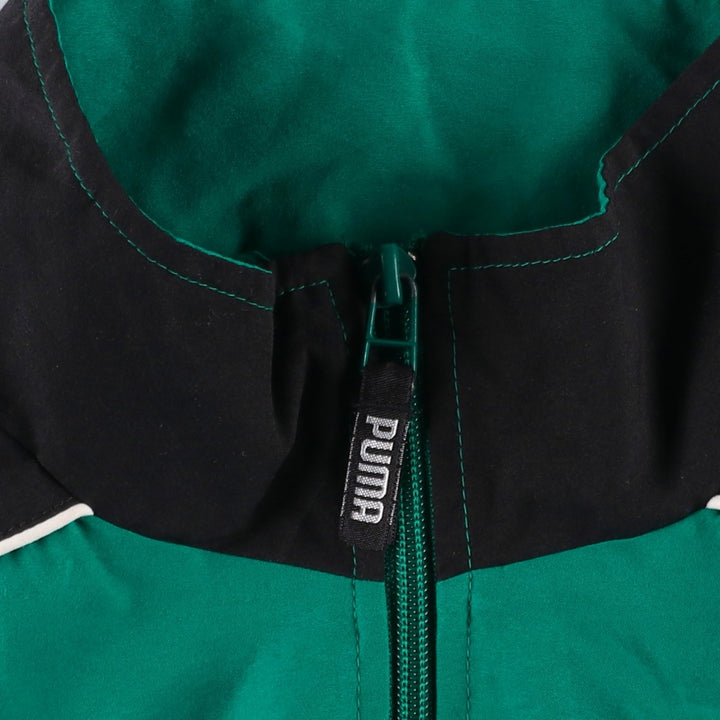 Puma windbreaker, men's size XL (equivalent) unclear green type Vintage Second Hand