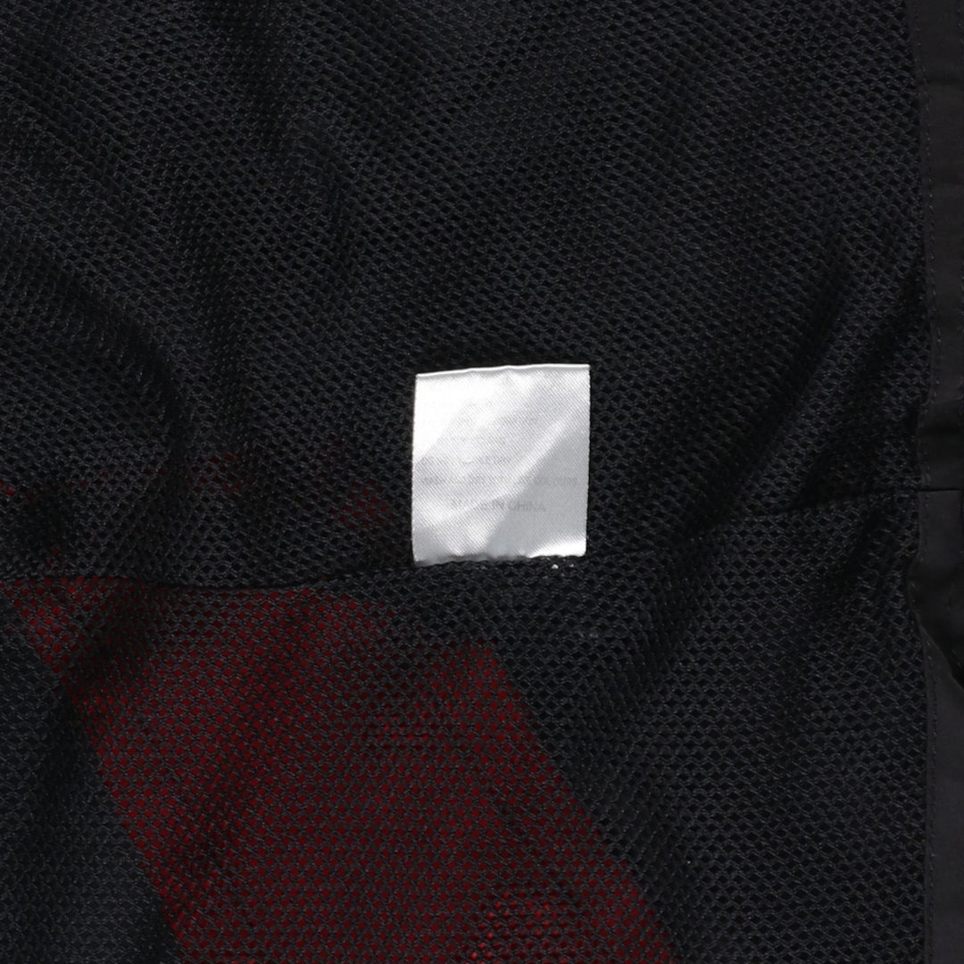 PREMIER LEAGE MANCHESTER UNITED FC Windbreaker (Men's XL equivalent) polyester black type Vintage Second Hand