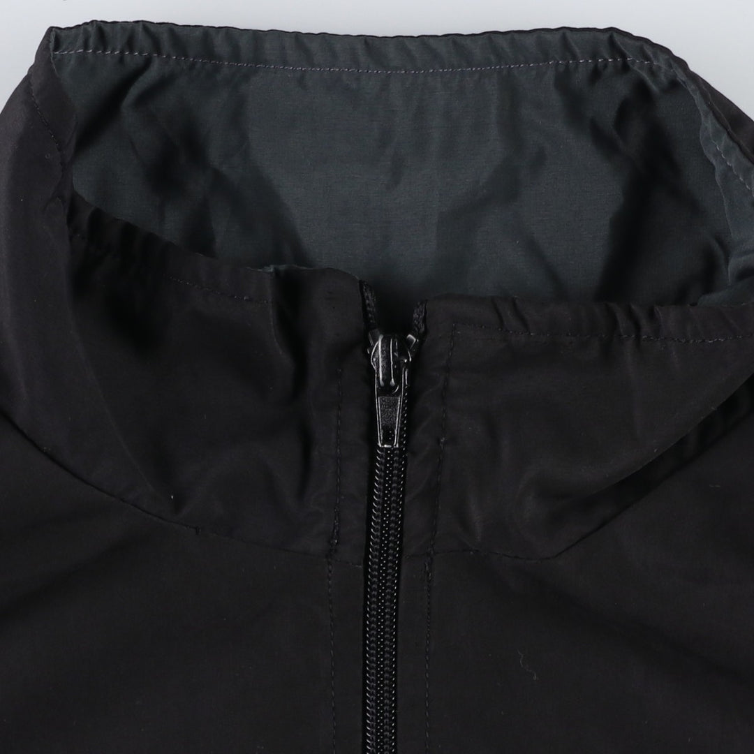 PREMIER LEAGE MANCHESTER UNITED FC Windbreaker (Men's XL equivalent) polyester black type Vintage Second Hand