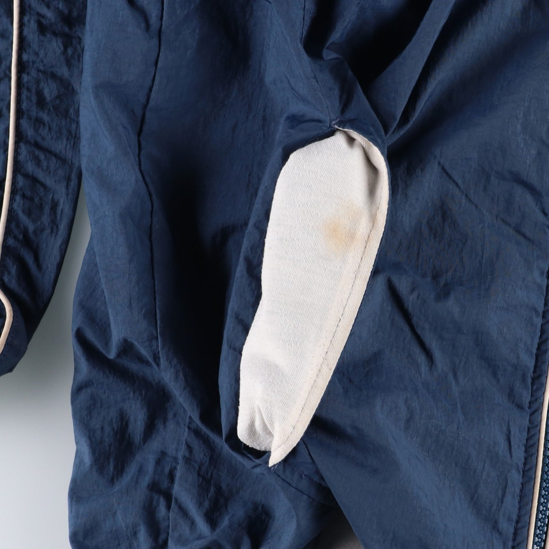 90s~00'S Adidas nylon jacket, men's size L, vintage Nylon navy blue type Vintage Second Hand