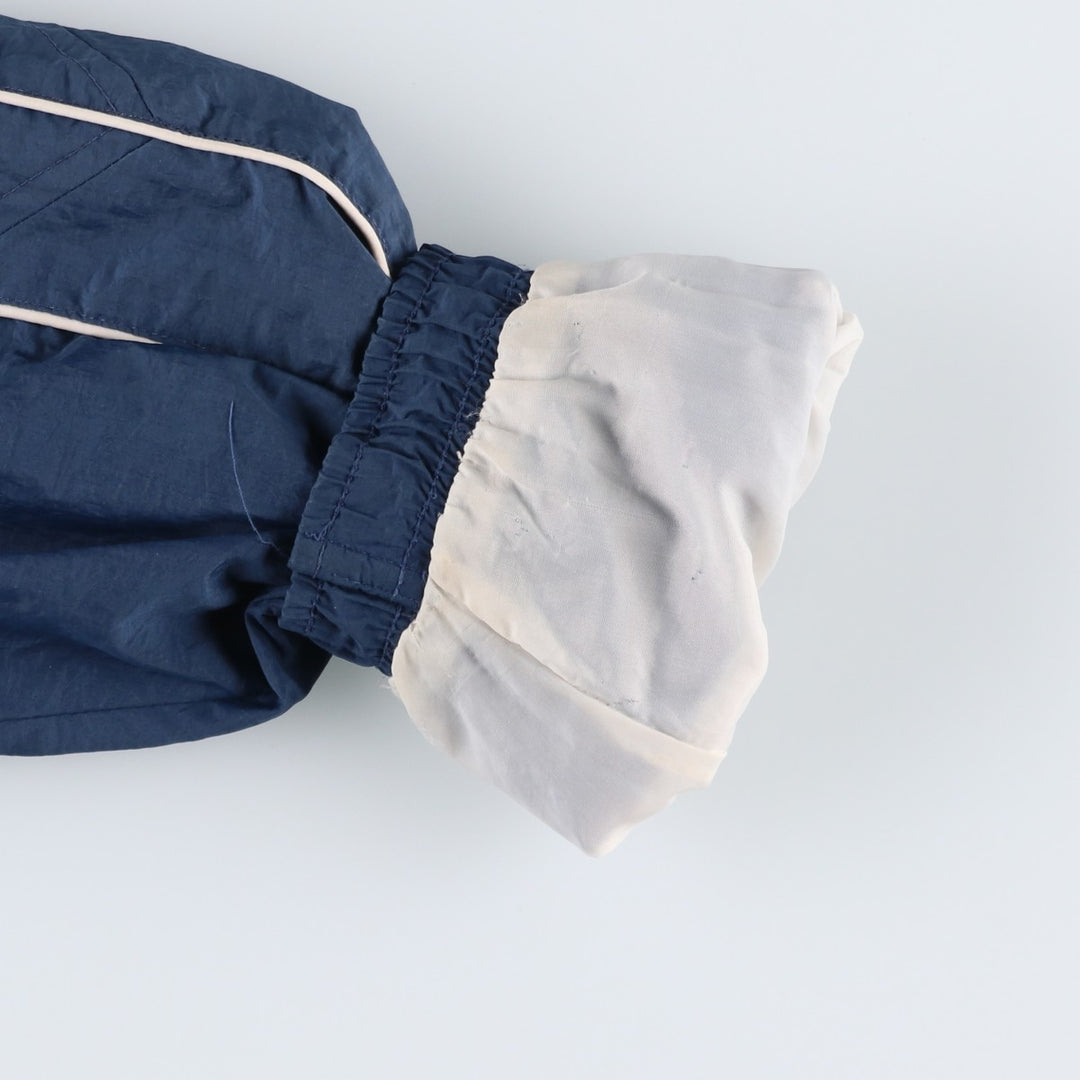 90s~00'S Adidas nylon jacket, men's size L, vintage Nylon navy blue type Vintage Second Hand