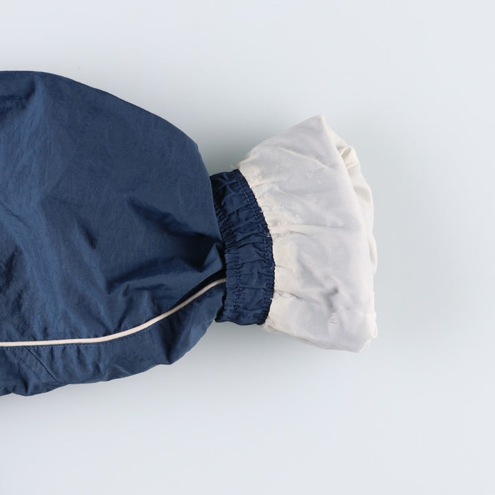 90s~00'S Adidas nylon jacket, men's size L, vintage Nylon navy blue type Vintage Second Hand