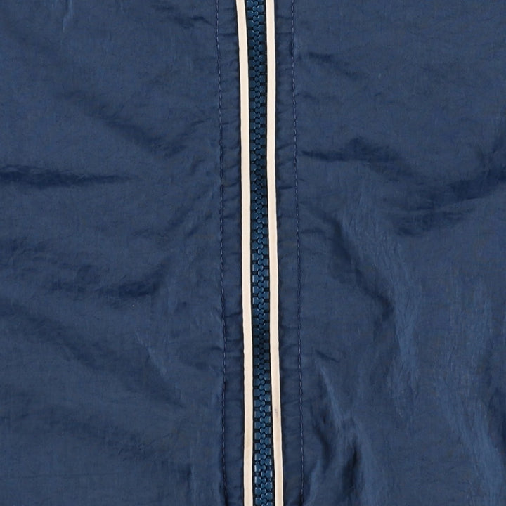 90s~00'S Adidas nylon jacket, men's size L, vintage Nylon navy blue type Vintage Second Hand