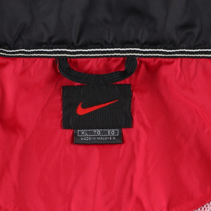 00'S Nike Nylon Jacket Men's XL Nylon red type Vintage Second Hand