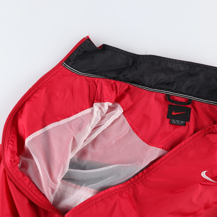 00'S Nike Nylon Jacket Men's XL Nylon red type Vintage Second Hand
