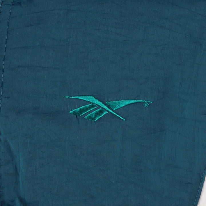 Reebok Nylon Jacket, Men's Size L Nylon green type Vintage Second Hand