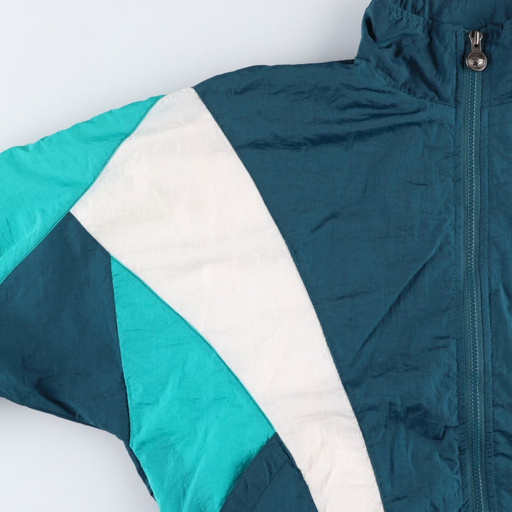 Reebok Nylon Jacket, Men's Size L Nylon green type Vintage Second Hand
