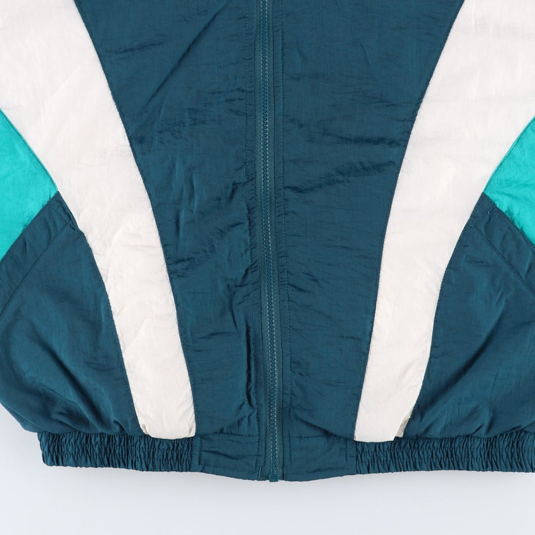 Reebok Nylon Jacket, Men's Size L Nylon green type Vintage Second Hand
