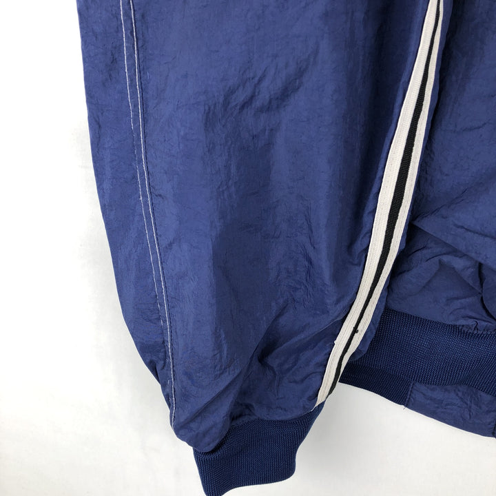 90'S Nike Nylon Parka, Men's Size L, Vintage Nylon Navy blue Vintage Second Hand