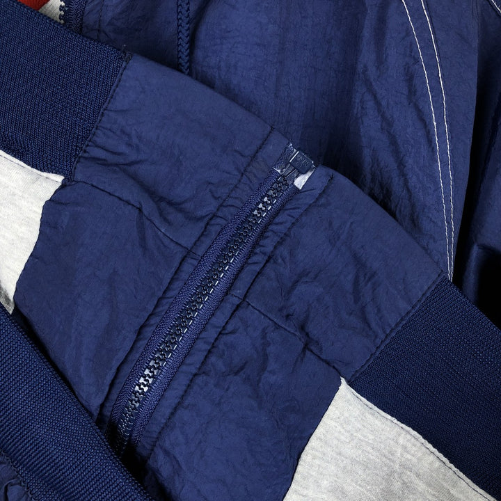 90'S Nike Nylon Parka, Men's Size L, Vintage Nylon Navy blue Vintage Second Hand
