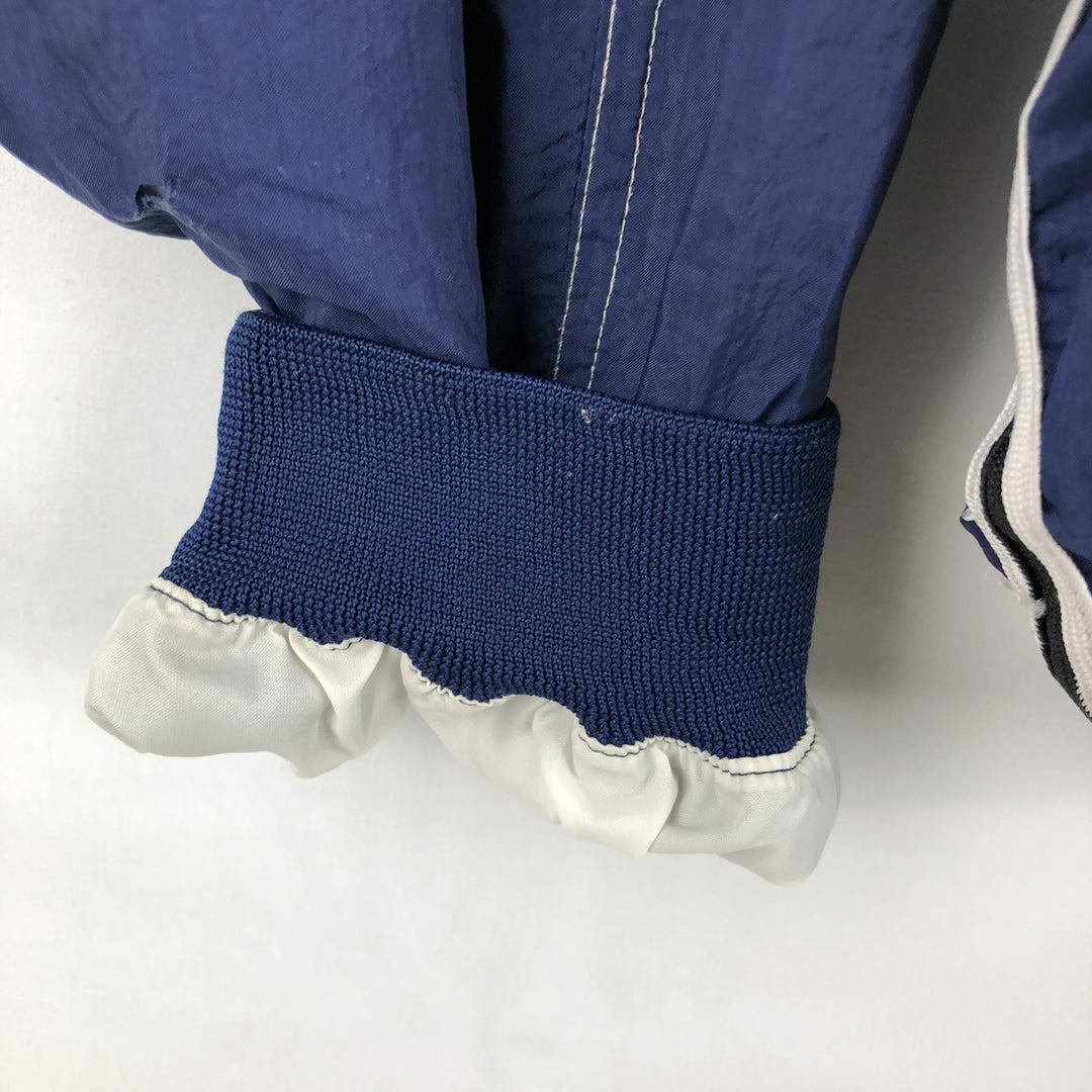90'S Nike Nylon Parka, Men's Size L, Vintage Nylon Navy blue Vintage Second Hand