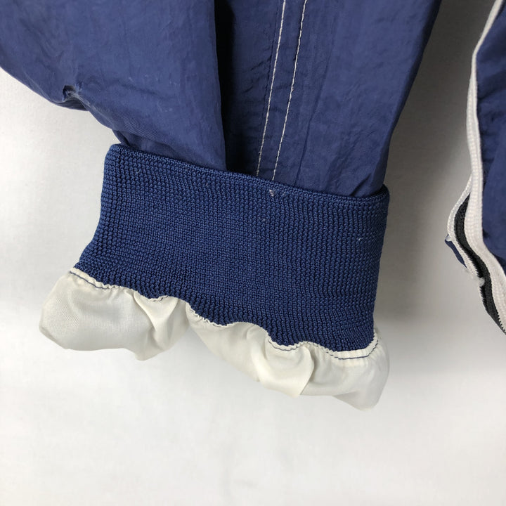 90'S Nike Nylon Parka, Men's Size L, Vintage Nylon Navy blue Vintage Second Hand