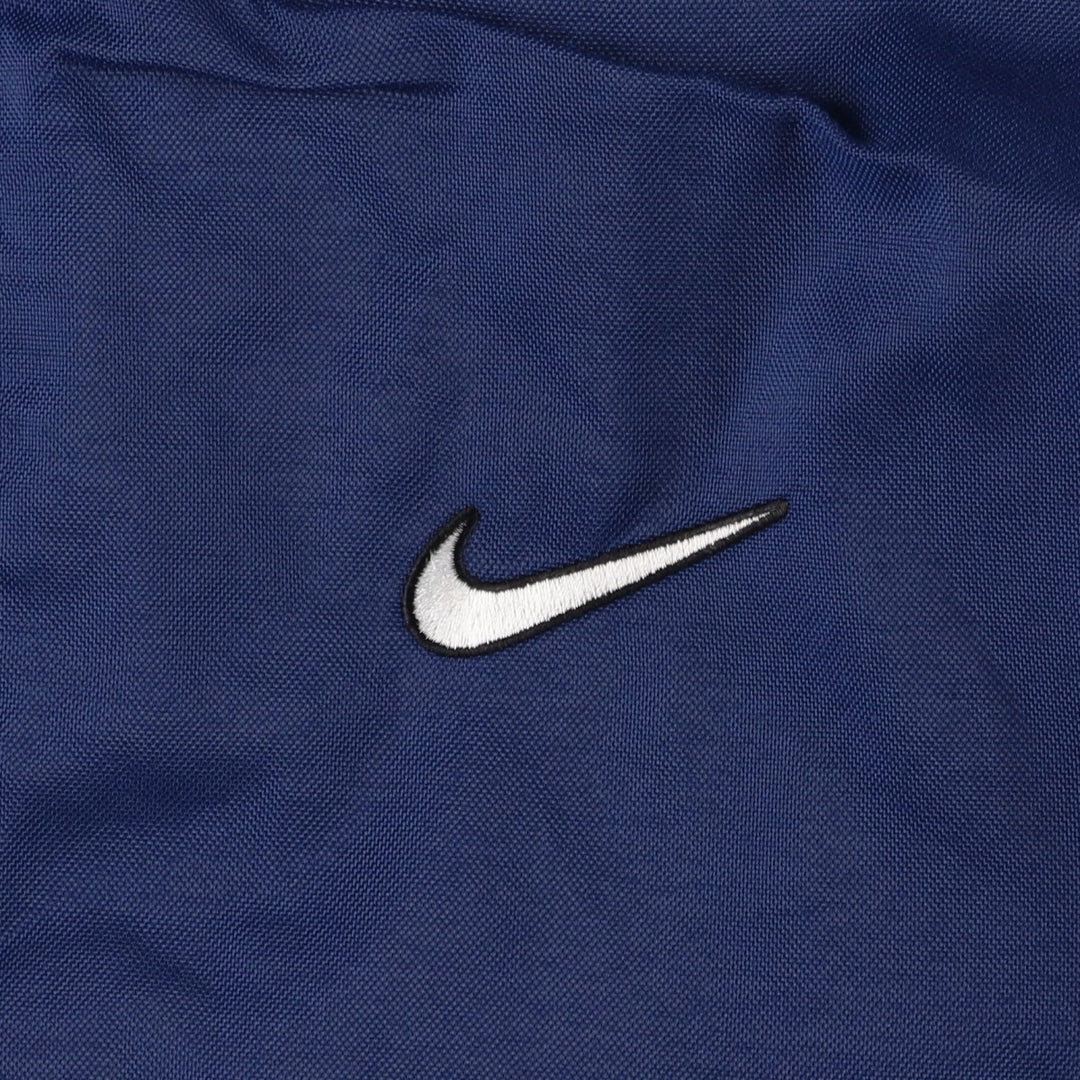 90'S Nike Team Nylon Jacket, Men's Size L (approx.), Vintage Nylon navy blue type Vintage Second Hand