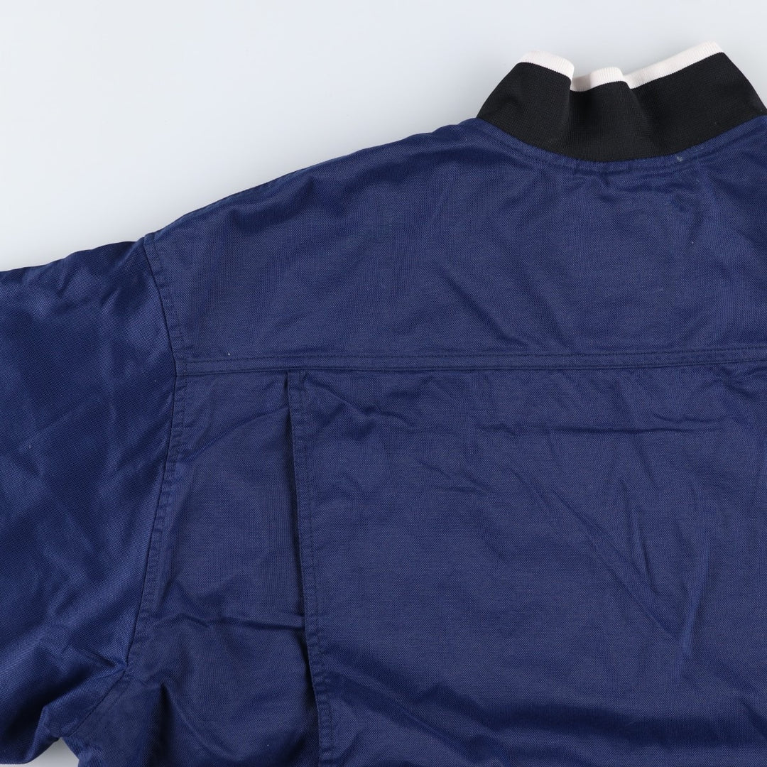 90'S Nike Team Nylon Jacket, Men's Size L (approx.), Vintage Nylon navy blue type Vintage Second Hand