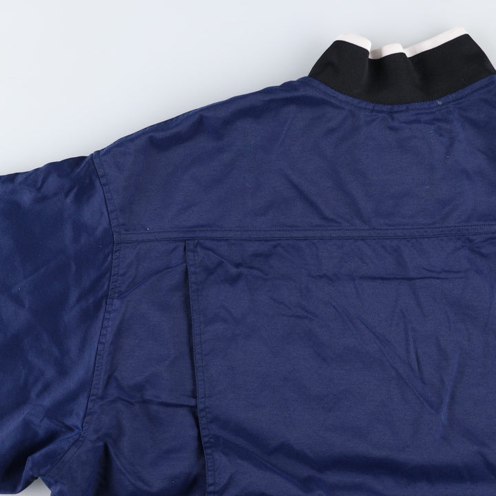 90'S Nike Team Nylon Jacket, Men's Size L (approx.), Vintage Nylon navy blue type Vintage Second Hand