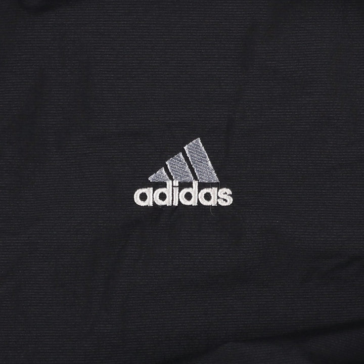 90'S Adidas Nylon Jacket, Men's XL Size, Vintage Nylon black type Vintage Second Hand
