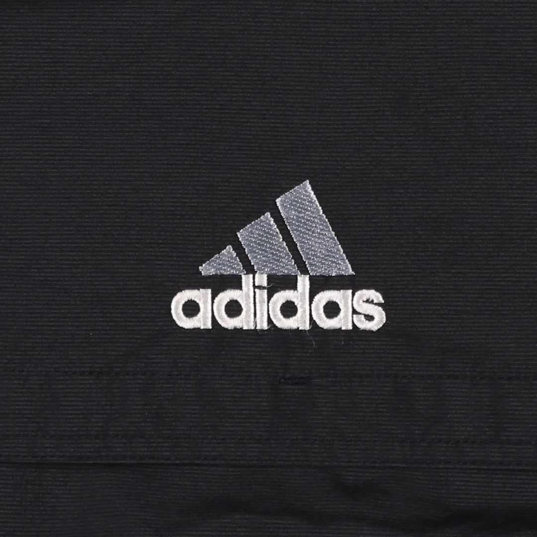 90'S Adidas Nylon Jacket, Men's XL Size, Vintage Nylon black type Vintage Second Hand