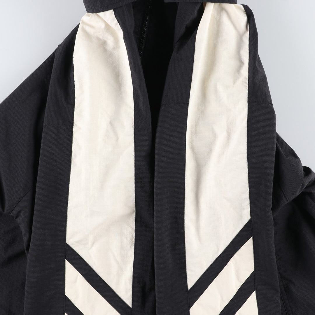 90'S Adidas Nylon Jacket, Men's XL Size, Vintage Nylon black type Vintage Second Hand