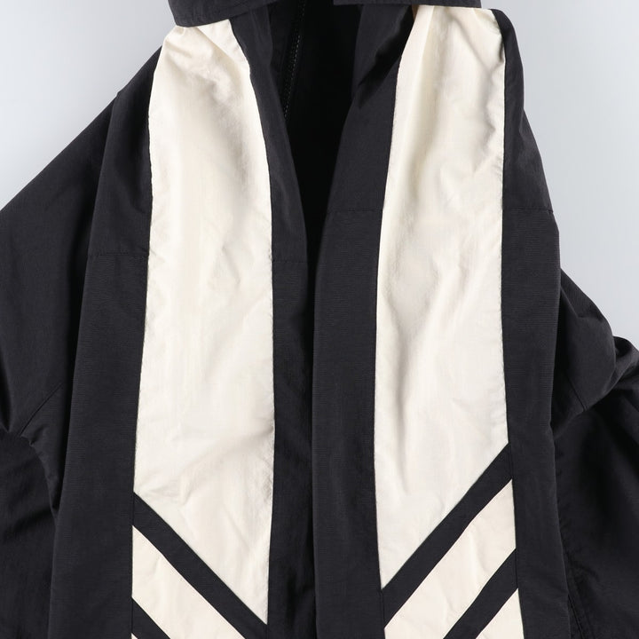 90'S Adidas Nylon Jacket, Men's XL Size, Vintage Nylon black type Vintage Second Hand