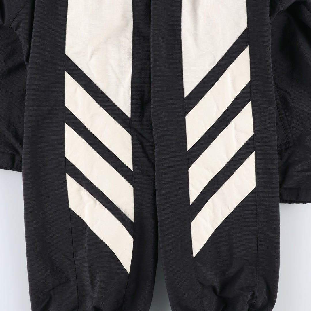 90'S Adidas Nylon Jacket, Men's XL Size, Vintage Nylon black type Vintage Second Hand