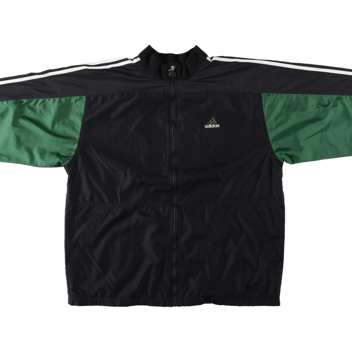 90'S Adidas Windbreaker, Men's Size L (approx.), Vintage polyester black type Vintage Second Hand