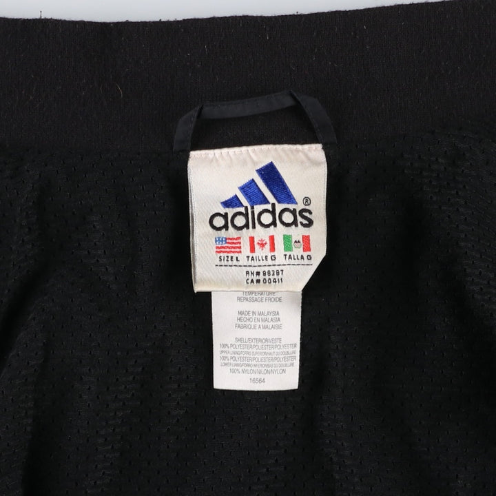 90'S Adidas Windbreaker, Men's Size L (approx.), Vintage polyester black type Vintage Second Hand